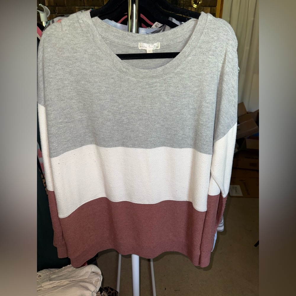 Nine Britton Color Block Women's Top